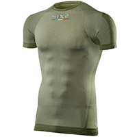 Girocollo Maniche Corte Six2 Ts1 4stagioni Army