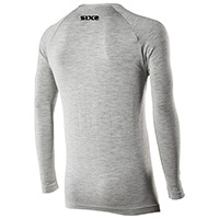 SIX2 TS2 Merinos Shirt wool grau - 2