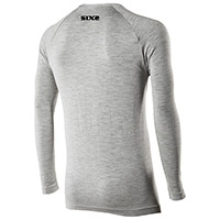 Six2 Ts2 Merinos Shirt Wool Grey