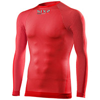 Camiseta manga larga SIX2 TS2 4SEASON rojo