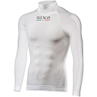 Camisa de manga larga SIX2 TS3 4seasons blanca
