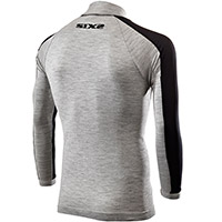 Six2 Ts4 Merinos Long Sleeves Shirt Grey - 2