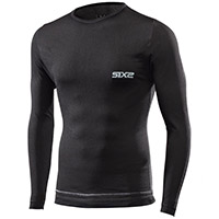 Camiseta SIX2 TS6 Plus negra