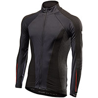 Six2 Wind Jersey Wt Softshell Shirt Black Red