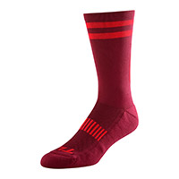 Chaussettes Troy Lee Designs Speed ​​performance Rouge