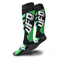 Calze Ufo Offroad Short Nero Verde - img 2