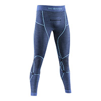Pantalon X-bionic Merino Base Bleu Océan
