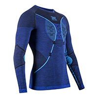 Maglia X-Bionic Merino Base Layer Merinoblau