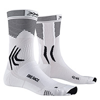 Chaussettes X-bionic 4.0 Bike Race Arctic Blanc