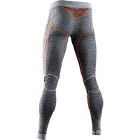 Pantalon X-Bionic Merino orange gris - 2