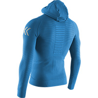 X-bionic Instructor Hooded Jacket Teal Blue