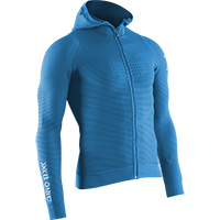 Veste X-bionic Instructor Hooded Teal Bleu