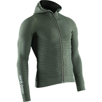 X-bionic Instructor Hooded Jacket Olive Green