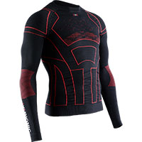 Camiseta X-Bionic Moto Energizer 4.0 LG LS rojo