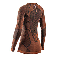 Maglia Donna X-bionic Symbio Merino Wmn Clay - img 2