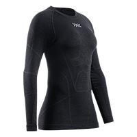 Maglia Donna X-bionic Symbio Merino Wmn Opal Nero