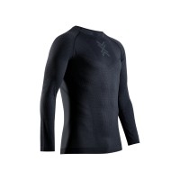 Maglia X-Bionic Xceed Run LS nera grigio