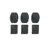 Soportes adhesivos planos curvos GoPro