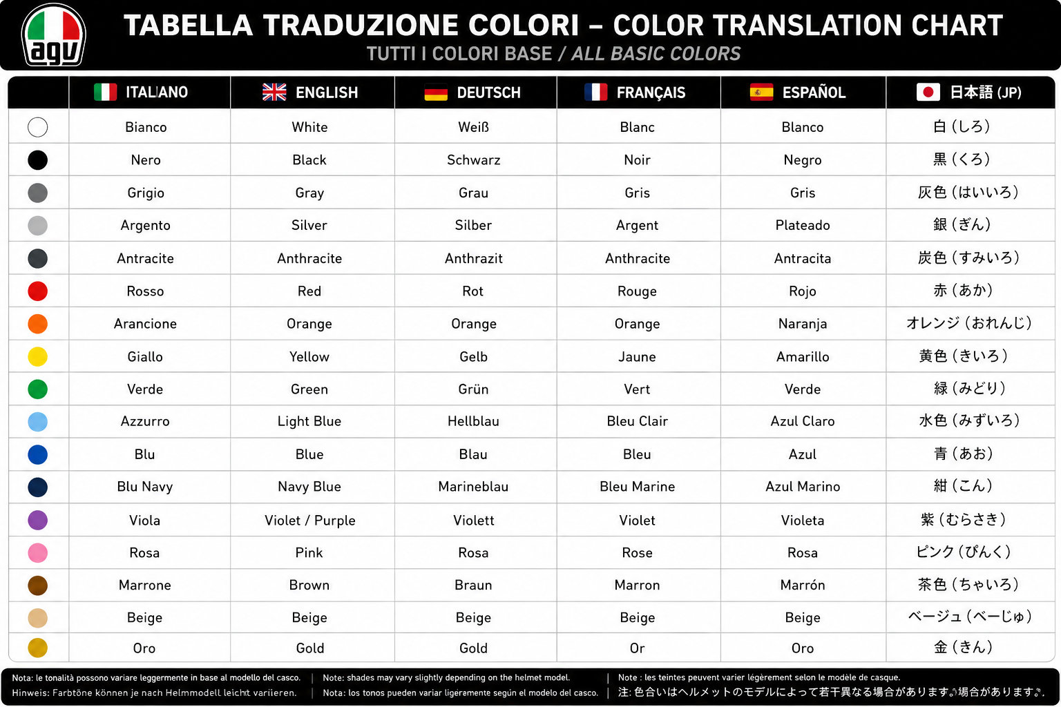 colors
