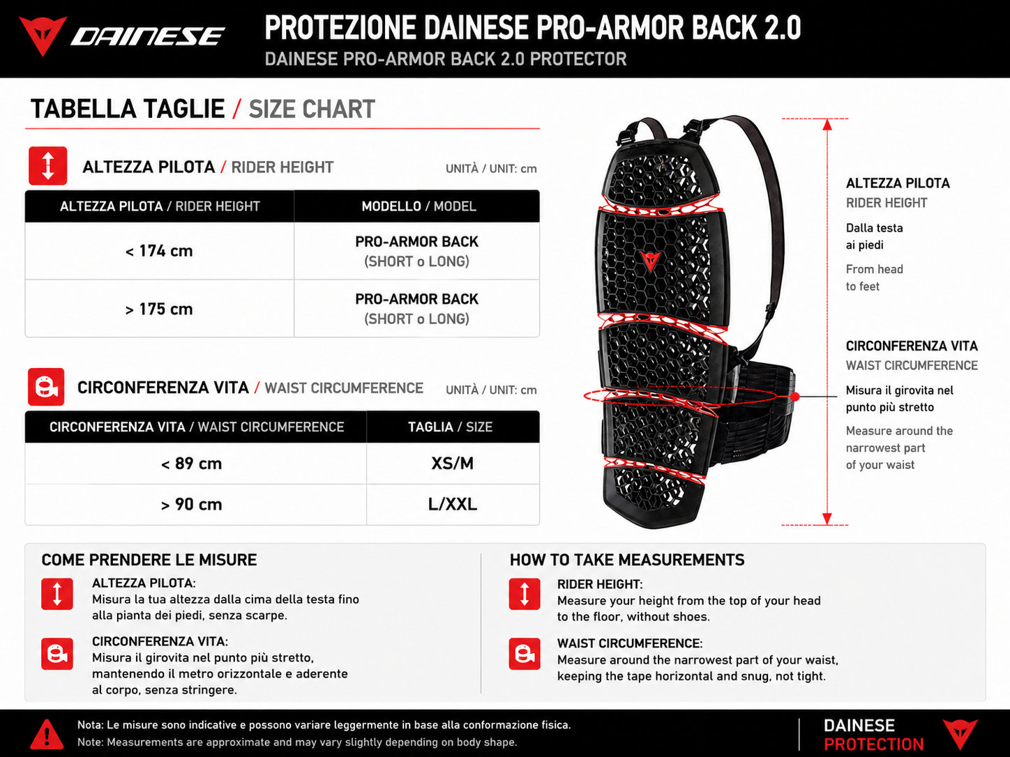 Dainese Pro Armor back