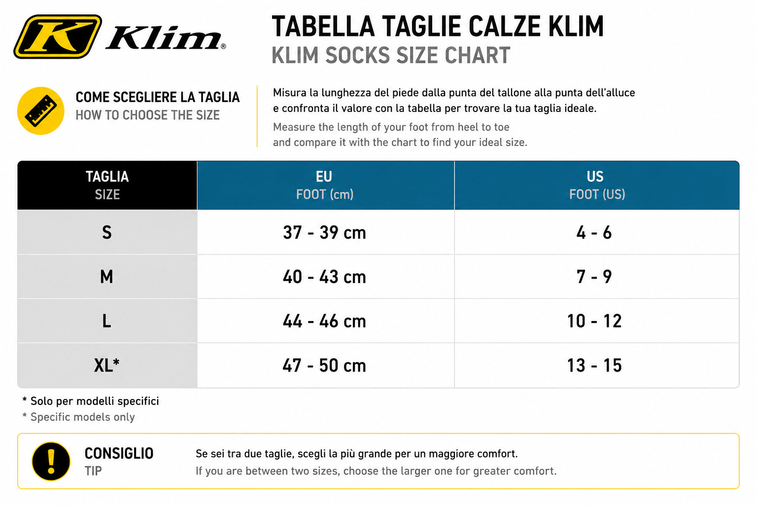 Klim calze