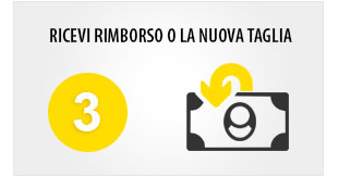 Cambio o rimborso